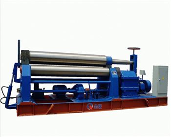 河南(nan)對稱式三(san)輥卷闆機(ji)