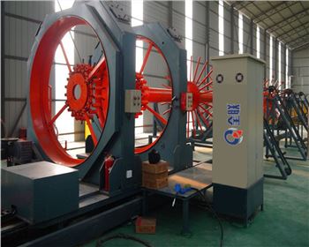 數控(kong)鋼筋籠滾(gun)焊機