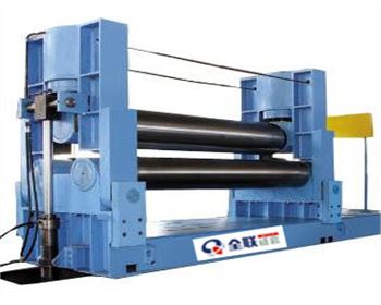 銀(yin)川W11Y系列(lie)液壓對(duì)稱式三(san)輥卷闆(pan)機